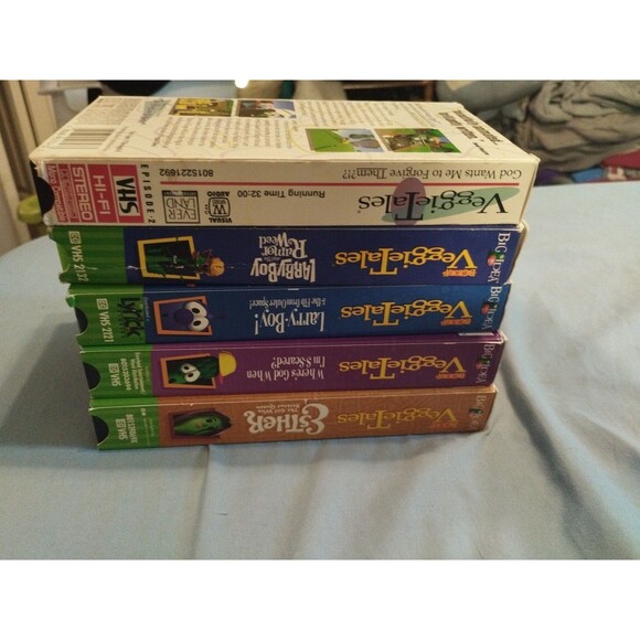 VeggieTales VHS Tapes Lot Of 5.  Big Idea.  Lot H - Picture 3 of 5